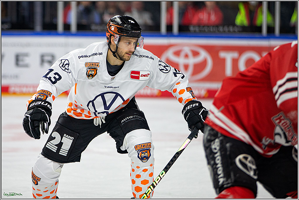 PENNY DEL; Koelner Haie- Grizzlys Wolfsburg; Koeln, 21.09.2022